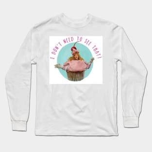 Valerie Cherish Cupcake Long Sleeve T-Shirt